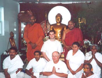 2003 - with meditaion group at Weaten temple in Meryland - USA.jpg
